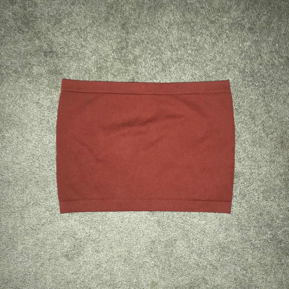 Maroon Tube Top